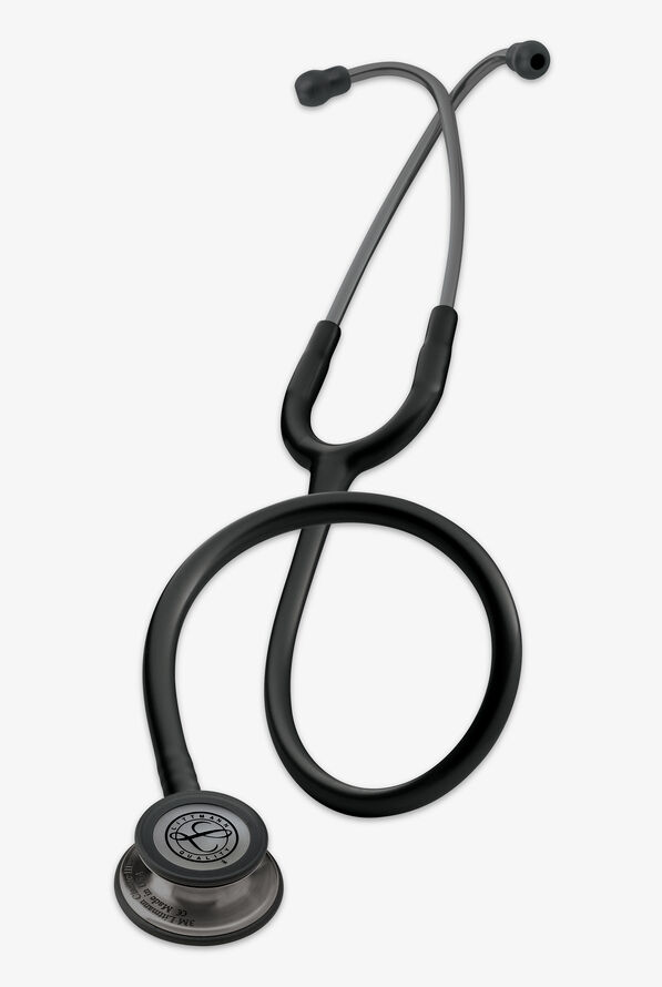 3M™ Littmann® Classic III™ Smoke Finish Stethoscope - Black - 1