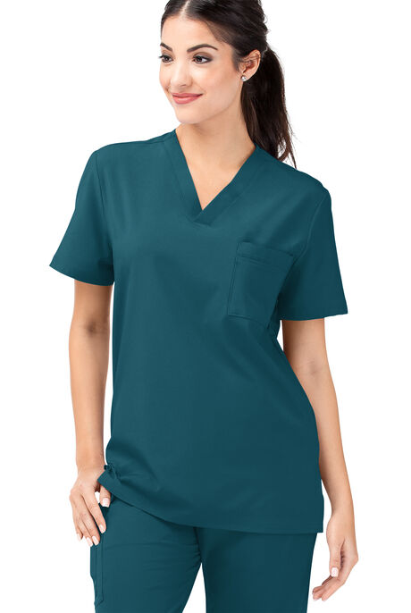Tafford Active STRETCH Riley Unisex 3-Pocket V-Neck Scrub Top