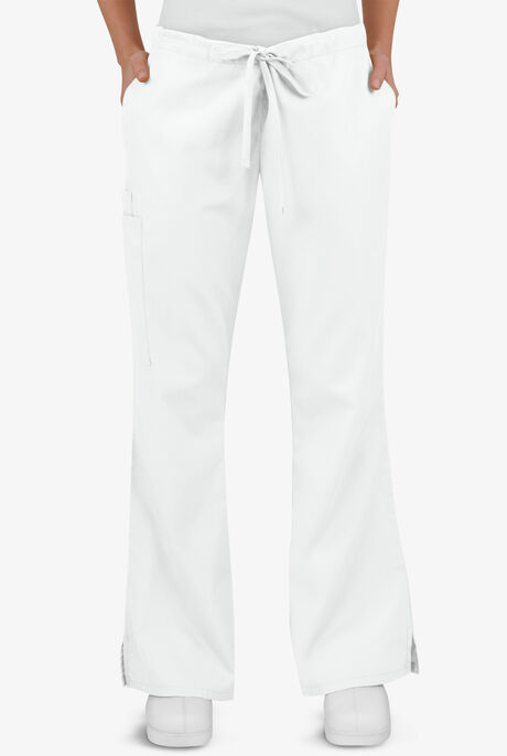 Butter-Soft Core Women's 4-Pocket Elastic Waist Back Drawstring Scrub Pants