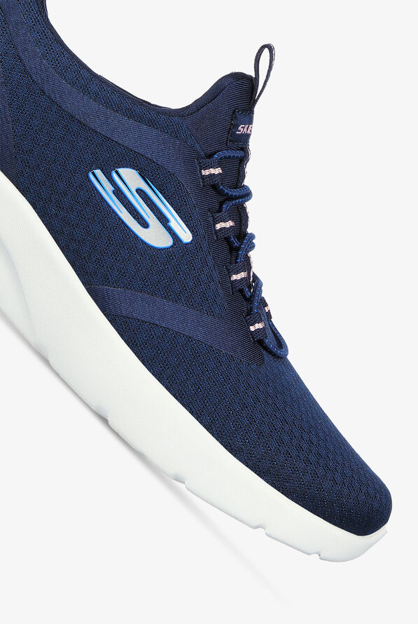 Skechers Sport Women's Dynamight 2.0 Soft Expressions Navy Athletic Slip On Shoes - null - 3