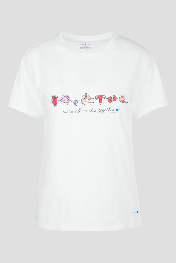 Camiseta de enfermería Nurse Mates Organ Party White - null - 1