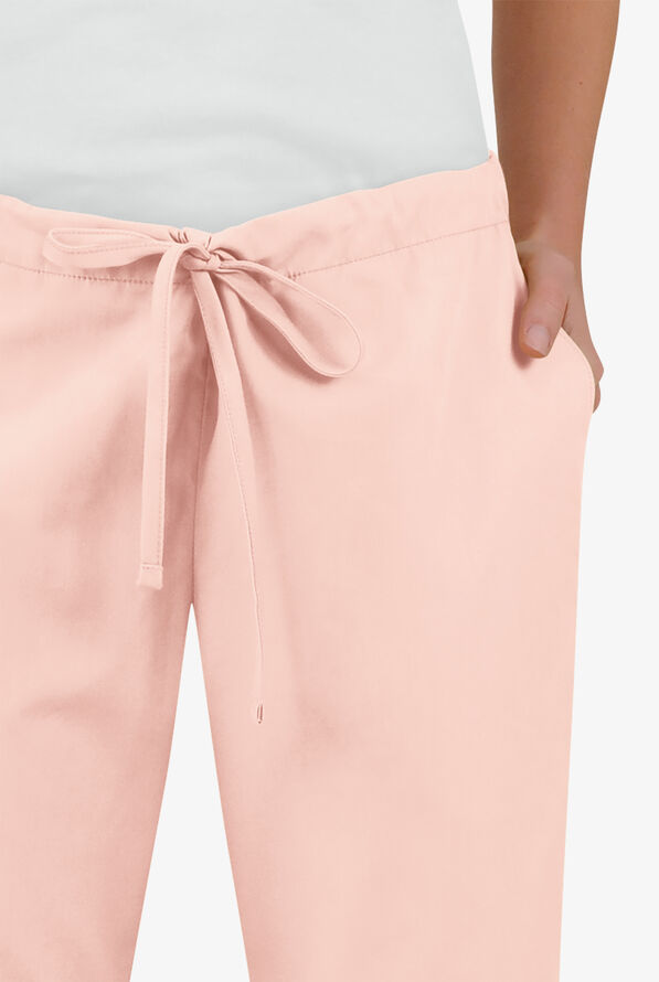 Pantal&oacute;n m&eacute;dico Butter-Soft Core Petite con cord&oacute;n y 4 bolsillos para mujer - Lotus - 3