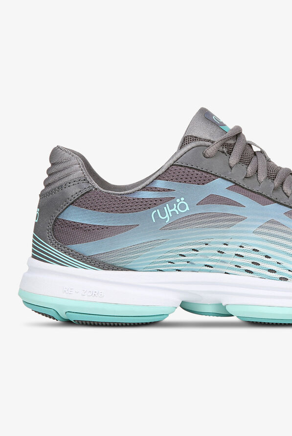 Ryka Women's Devotion + 3 Quiet Grey Athletic Lace Up Nursing Shoes - null - 4