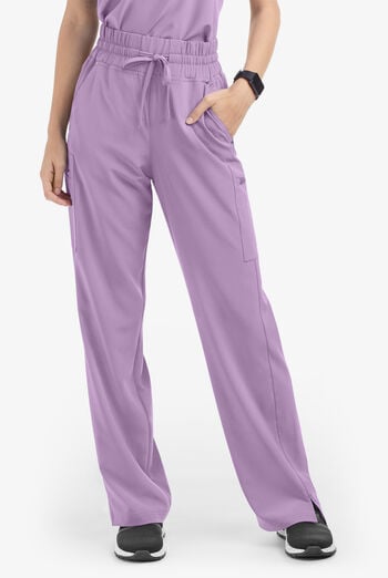Easy STRETCH Ellie Women's 5-Pocket High Waisted Wide Leg Scrub Pants