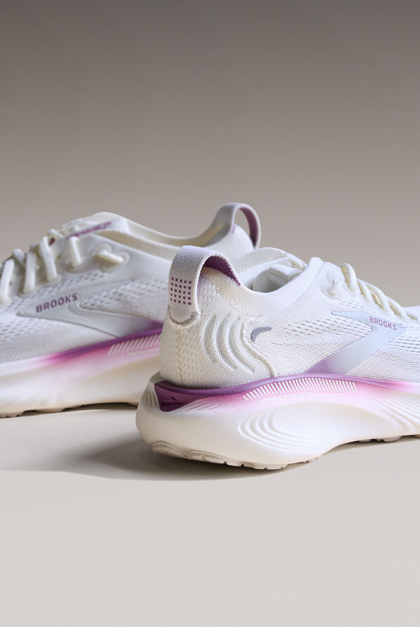 Zapatillas deportivas Brooks Adrenaline GTS 25 Coconut/Argyle con cordones para mujer - null - 8