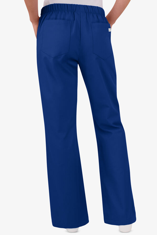 Butter-Soft Core Women's 5-Pocket Bootcut Mid Rise Scrub Pants - Galaxy - 2