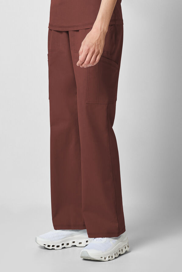 Dickies Forge Women's 6-Pocket Straight Leg Cargo Scrub Pants - Terrain - 4