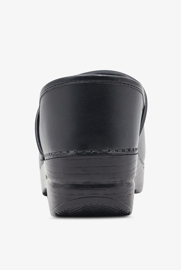 Dansko Unisex Professional Box Leather Clogs - Black Box - 5