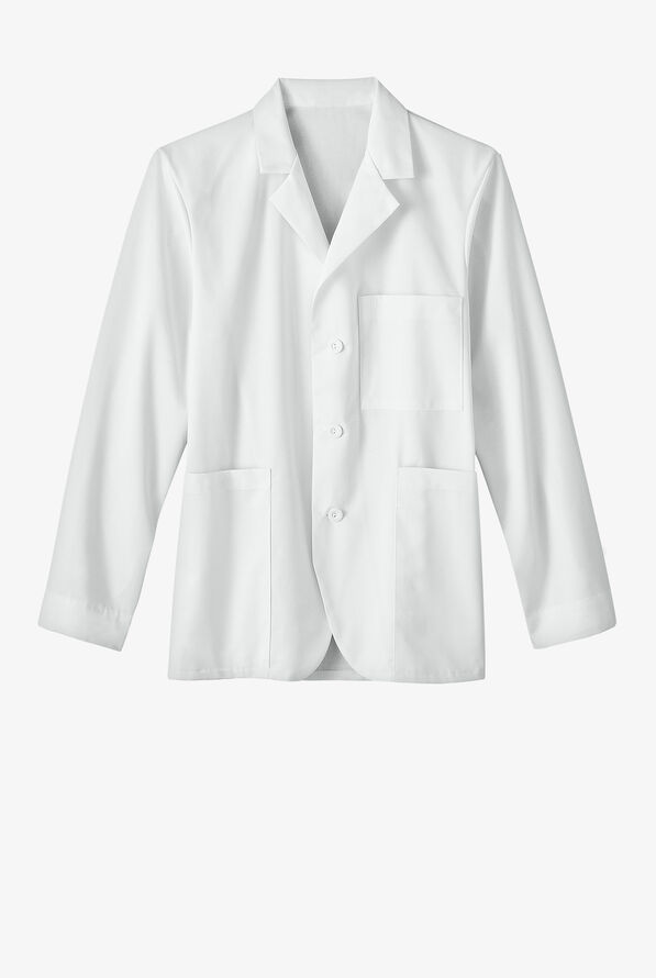 White Swan Meta Unisex 7-Pocket Coat - White - 1