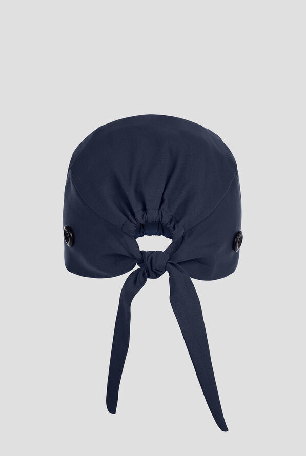 koi Smiley World Unisex Scrub Cap - Navy - 2