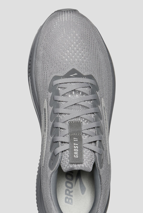 Brooks Men's Ghost 17 Primer Gray/Oyster Mushroom Athletic Lace Up Nursing Shoes - null - 2