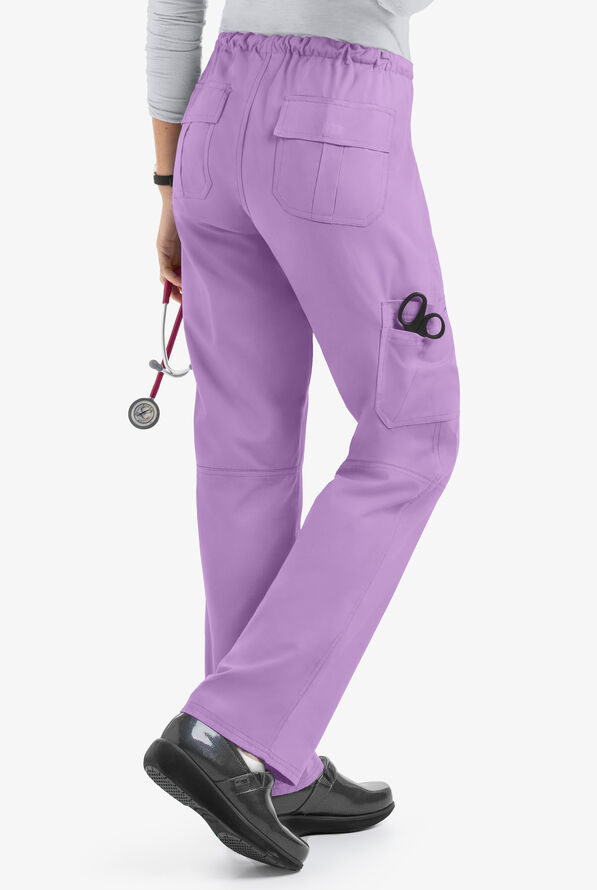 Pantal&oacute;n m&eacute;dico Butter-Soft Core by UA&trade; con cord&oacute;n y 6 bolsillos para mujer - Orchid - 3