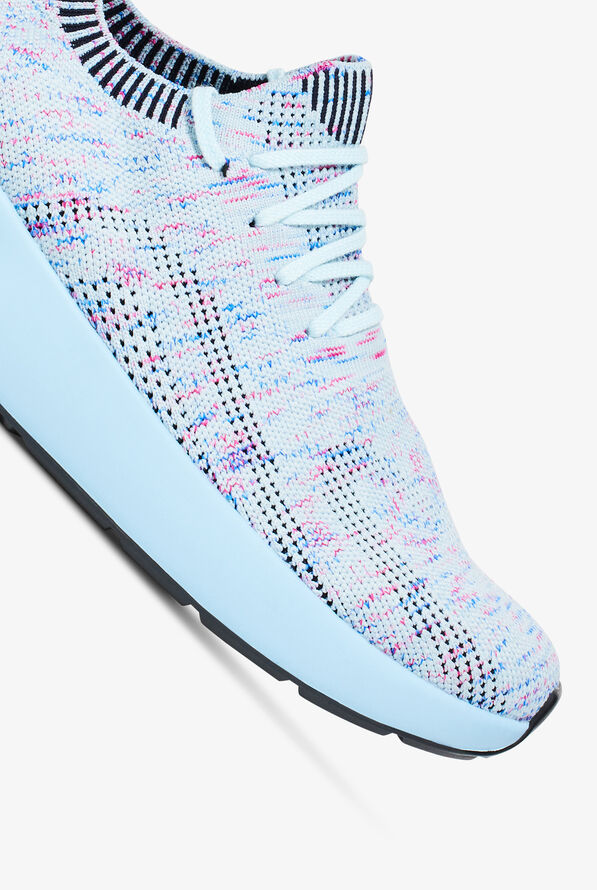 Infinity Women's Bolt Rainbow Static Athletic Lace Up Nursing Shoes - null - 4