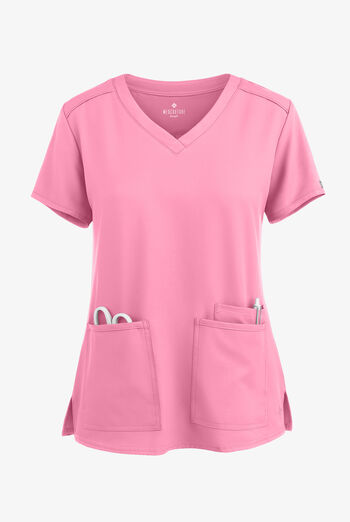Med Couture Insight Women's 3-Pocket V-Neck Scrub Top