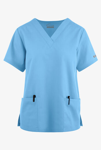 Blusa m&eacute;dica Butter-Soft Originals con cuello en V y 2 bolsillos para mujer