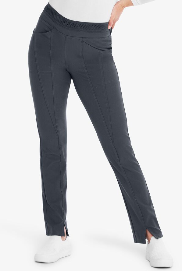 Pantal&oacute;n m&eacute;dico Heartsoul Break On Through con cord&oacute;n ajustable y piernas estrechas para mujer - Pewter - 1