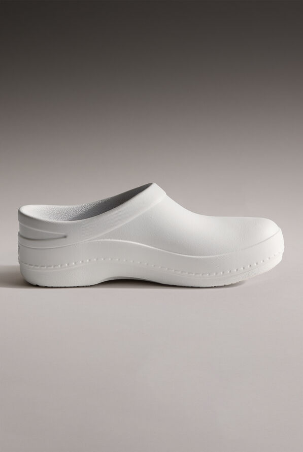 Dansko Women's Kaci SR White Backless Clogs - White - 6