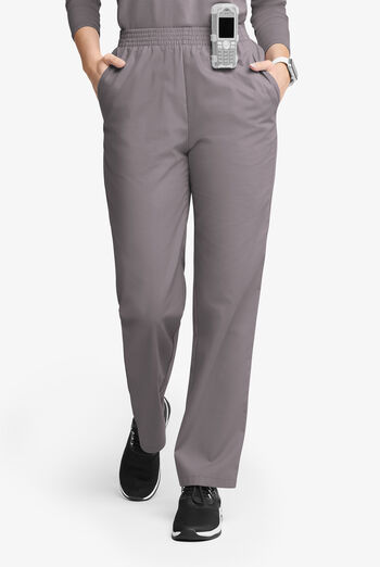 Butter-Soft Originals Women's 2-Pocket High Waisted Straight Leg Scrub Pants