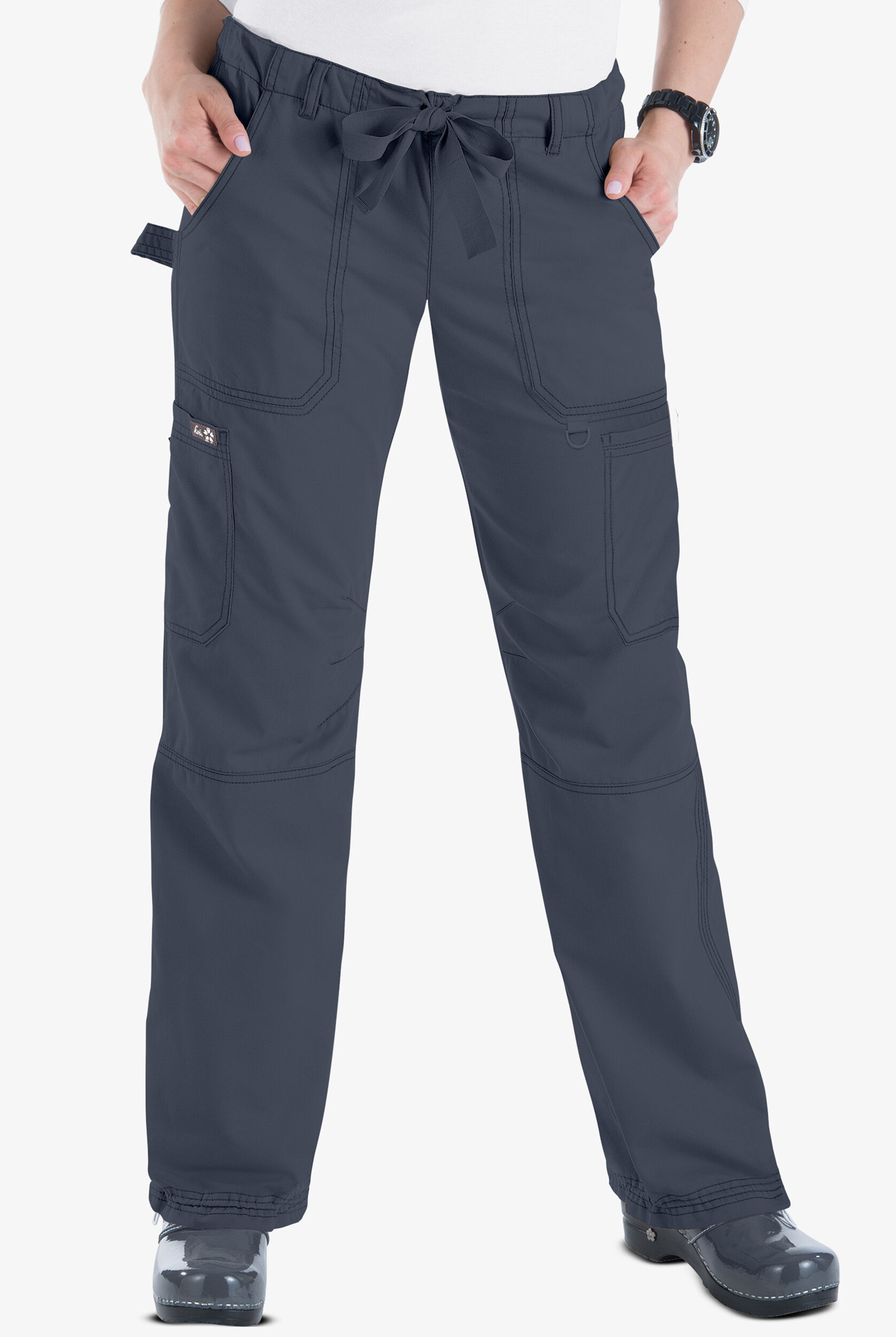 Low-Rise Cargo Pants, Tall Scrub Pants