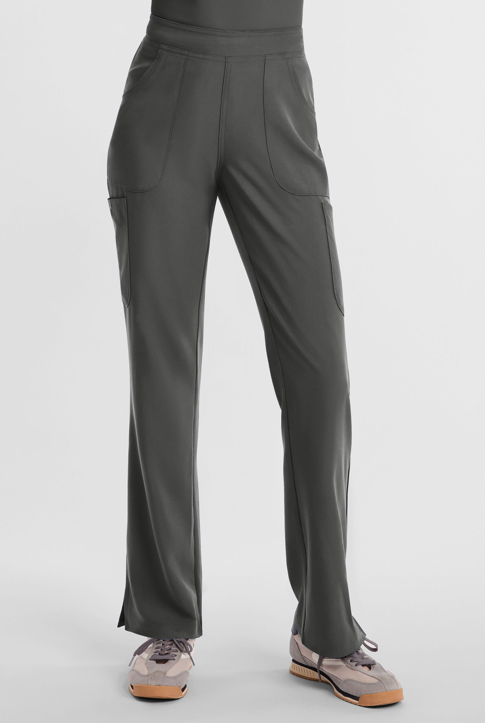 Med Couture Insight Women's 4-Pocket Flare Leg Cargo Scrub