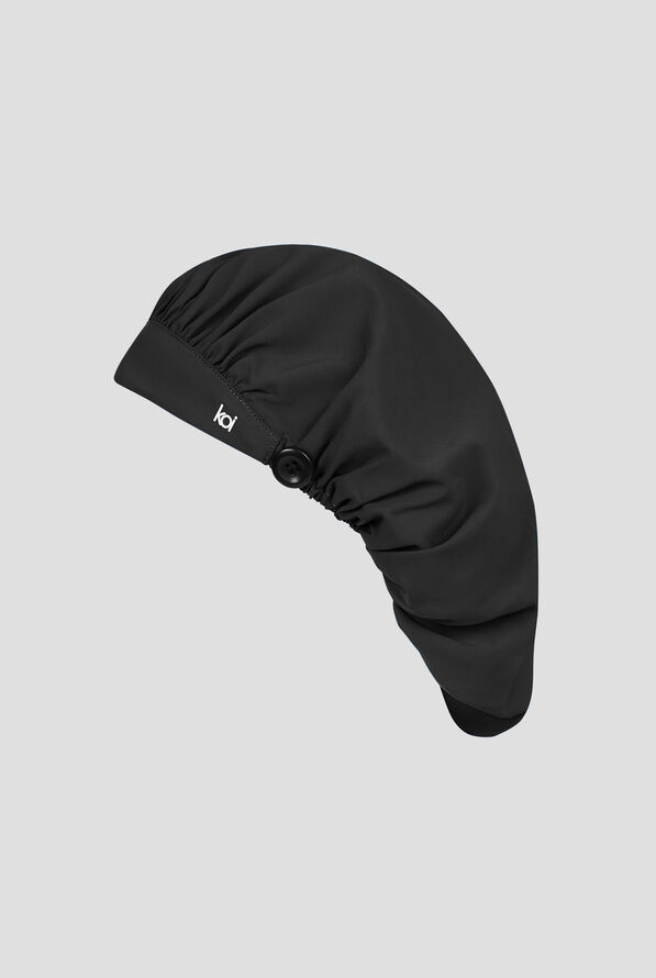 koi Bouffant Scrub Cap - Black - 2