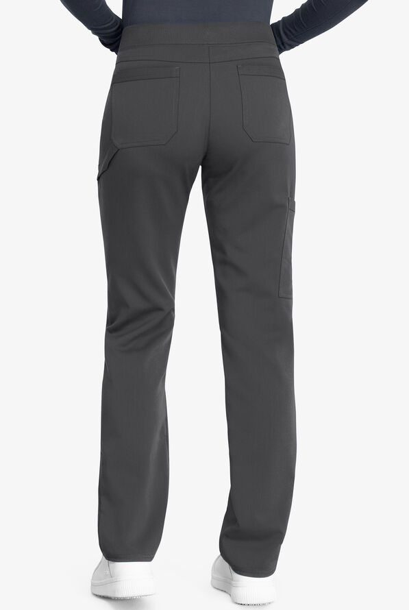Pantal&oacute;n m&eacute;dico Dickies Balance con cintura de punto el&aacute;stico y 6 bolsillos para mujer - Pewter - 2