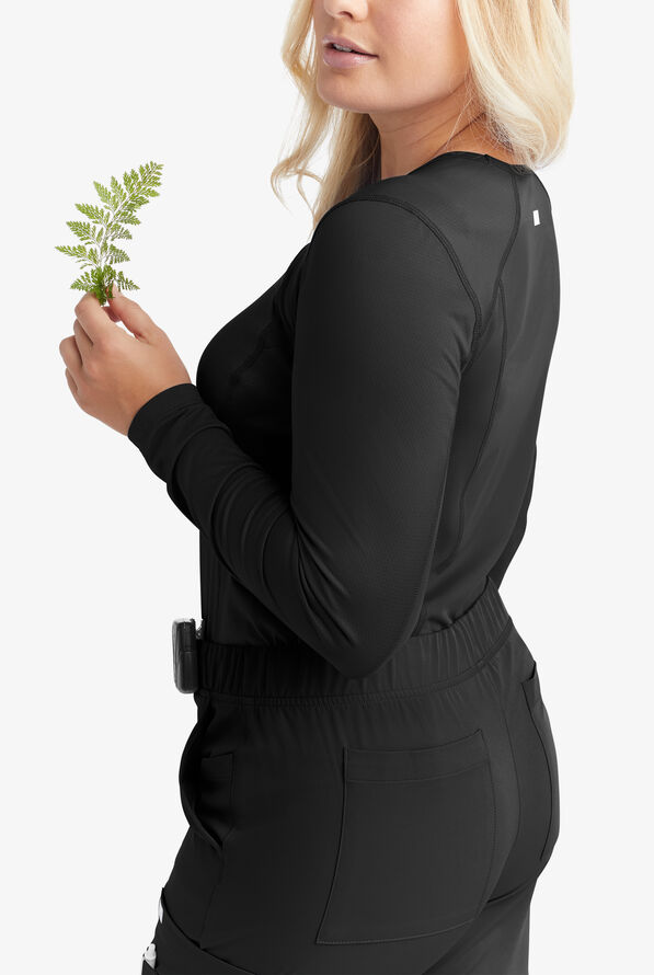 Butter-Soft Women's 13-Pocket Cargo Scrub Pants **Slightly IRREGULAR**&nbsp; - Petite - Black - 5