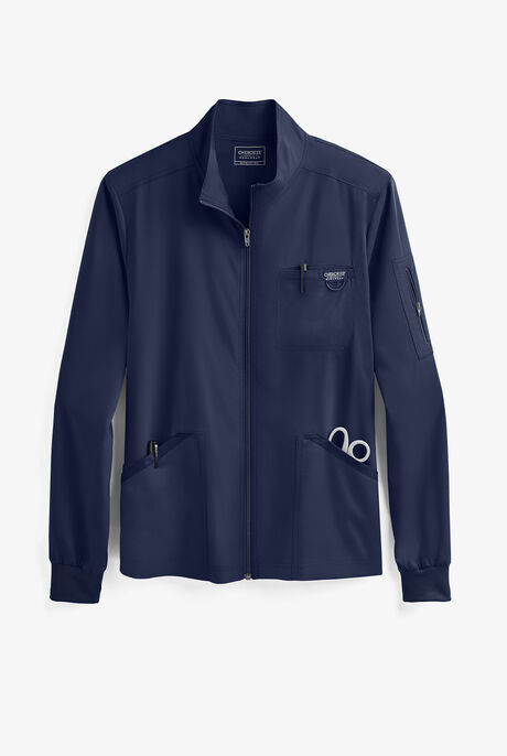 Chaqueta médica abrigada Cherokee Workwear Revolution con cremallera y 4 bolsillos para hombre