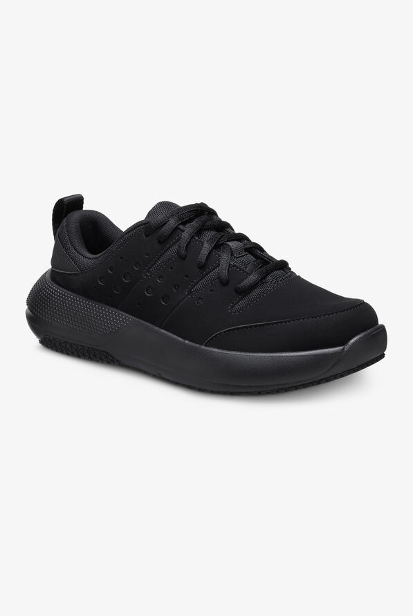 Zapatillas deportivas Crocs On the Clock Triple Black con cordones para mujer - Black - 1