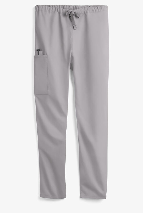 UA Best Buy Scrubs Unisex 3-Pocket Drawstring Pant - Dove Grey - 1