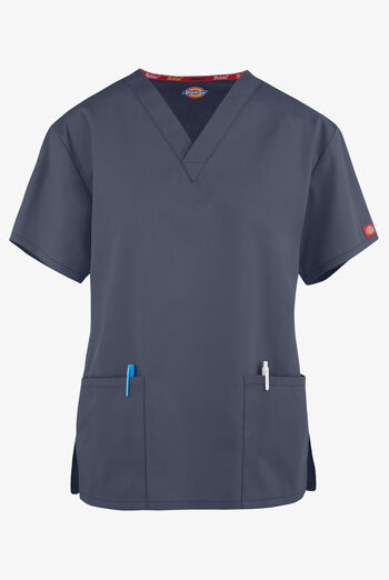 Dickies EDS Signature Women's 3-Pocket Classic Fit V-Neck Scrub Top