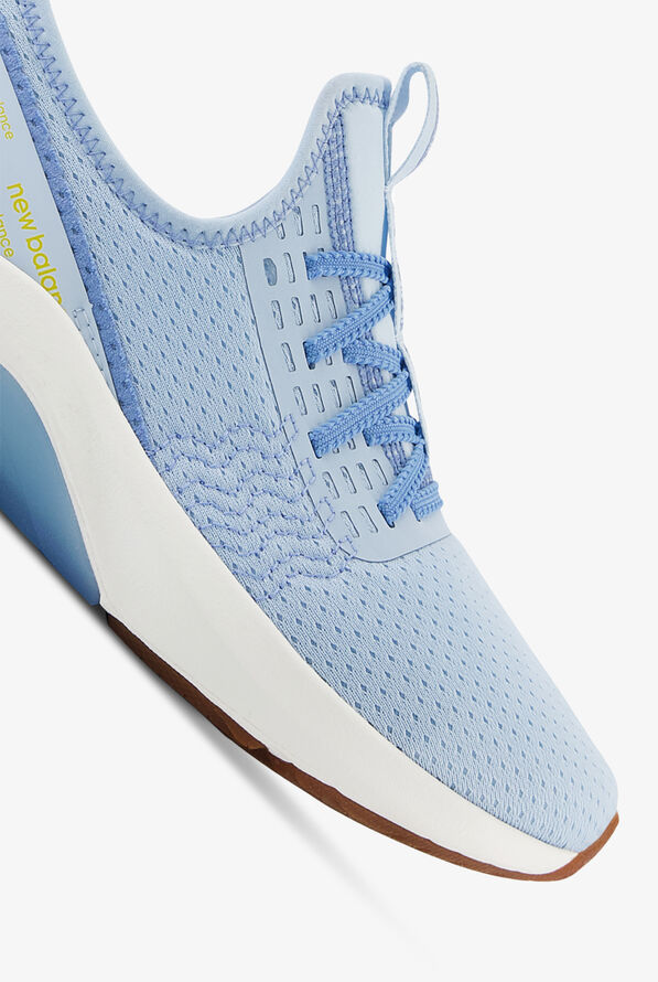 New Balance Women's DynaSoft Nergize Sport v2 Light Chrome Blue Athletic Lace Up Nursing Shoes - null - 3