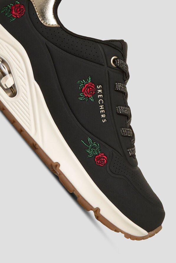 Zapatillas deportivas Skechers Street UNO - Champagne and Roses Black con cordones - null - 3