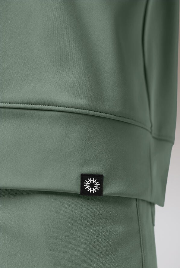 Hypothesis Omni Base Men's Knit Crew Neck Scrub Pullover - Mineral - 6