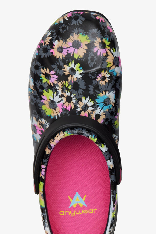 Anywear Women's Zone Floral Fireworks Nursing Clogs - null - 2