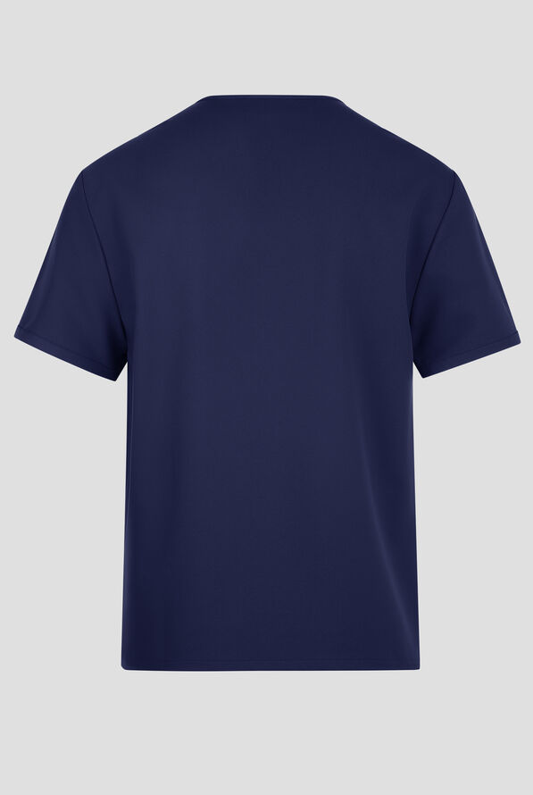 Cherokee Workwear Originals Ultra Unisex 1-Pocket V-Neck Scrub Top - Navy - 2