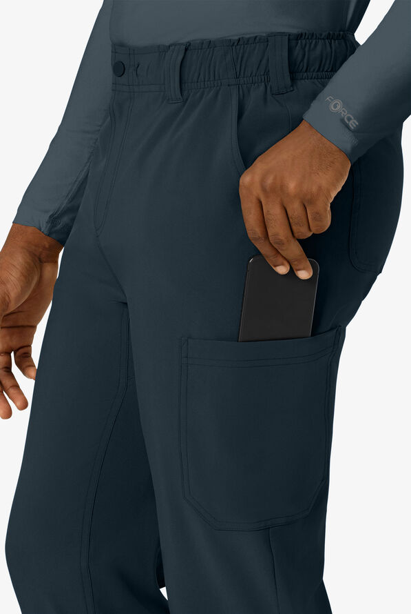 Carhartt Cross-Flex Men's 8-Pocket STRETCH Utility Cargo Scrub Pants - Navy - 2