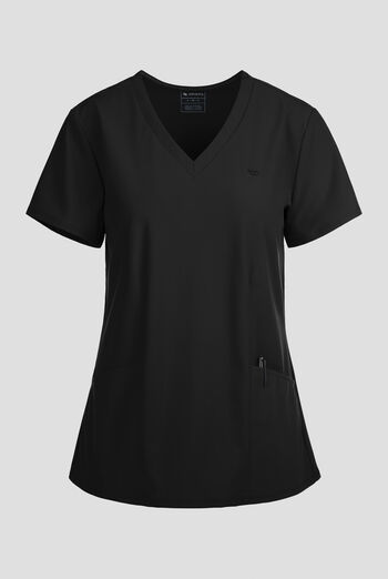 Blusa m&eacute;dica Infinity PURSUIT STRETCH con cuello en V y 2 bolsillos para mujer