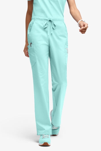 Butter-Soft STRETCH Women’s 10-Pocket Mid Rise Straight Leg Scrub Pant