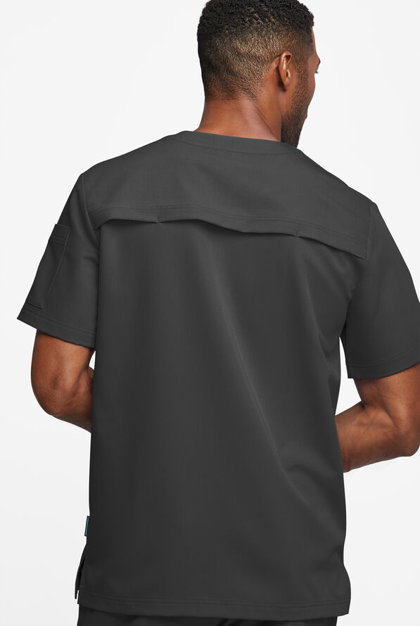 MOVEMENT BY BUTTERSOFT Men's Eclipse Henley Top, Men's Scrubs