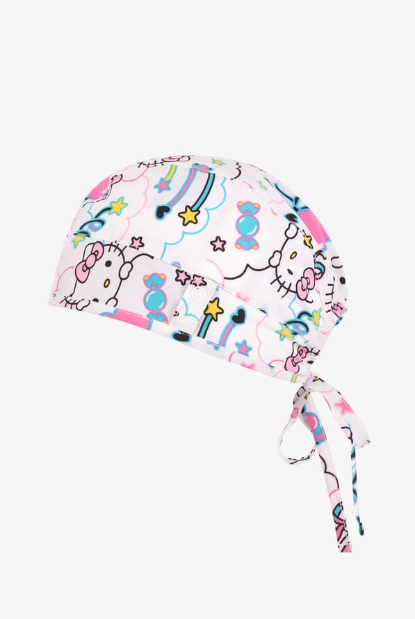 Tooniforms Hello Kitty Yummy Sweets Women's Print Scrub Hat - null - 1