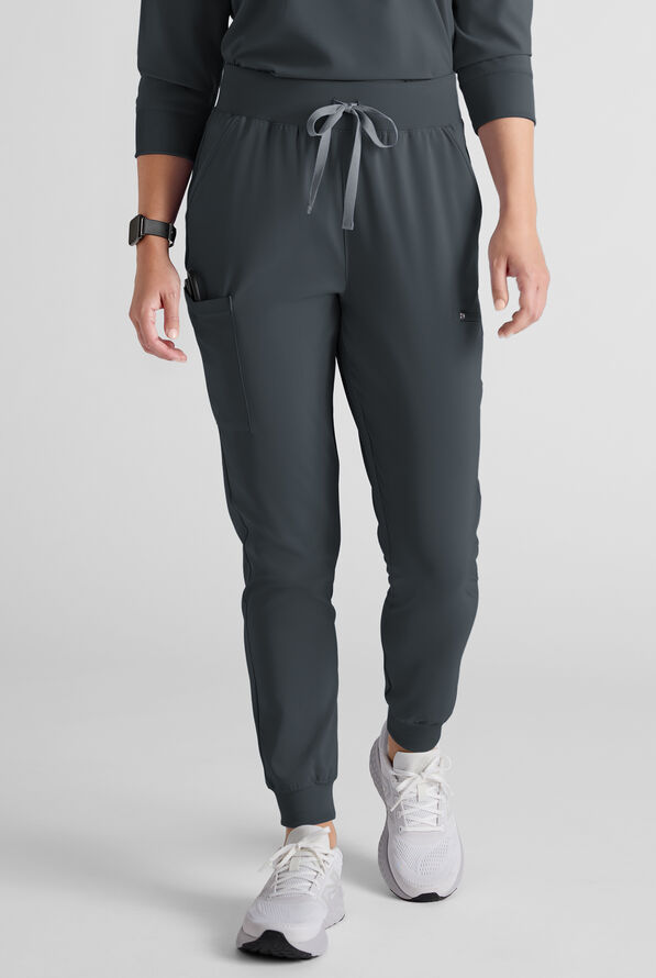 Easy STRETCH Women's Scrub Set - Pewter - 9