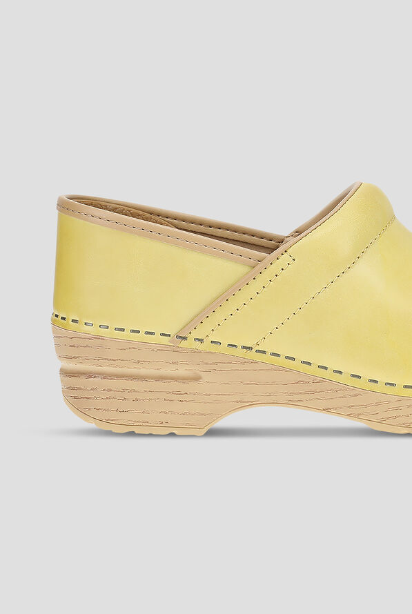 Dansko Women's Professional Lemonade Leather Clog - null - 4