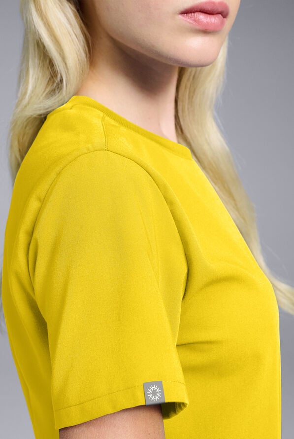 Blusa m&eacute;dica Hypothesis Base con cuello redondo para mujer - Chroma - 5