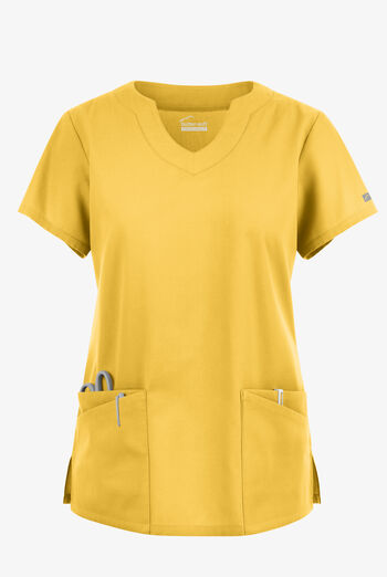 Butter-Soft Originals Women's 6-Pocket Scallop Neck Scrub Top
