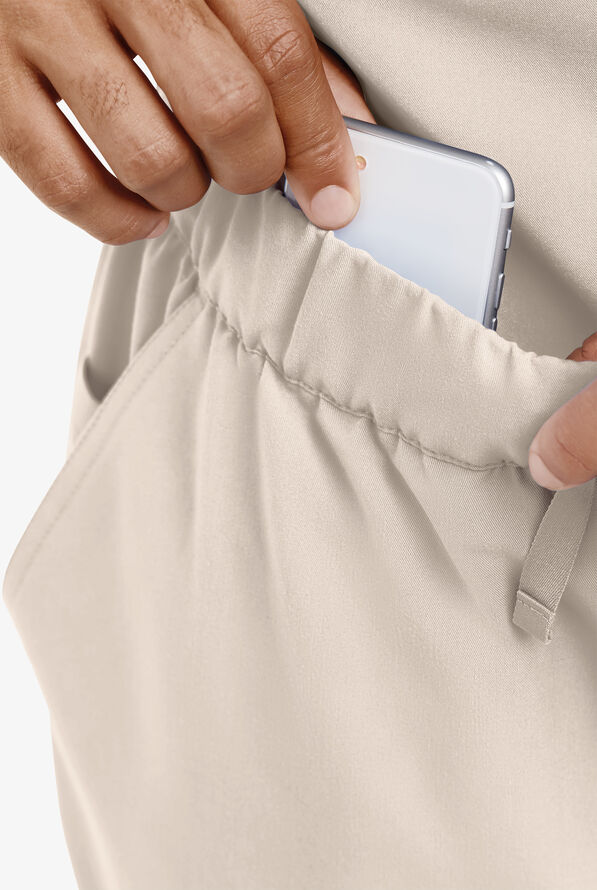 Pantal&oacute;n m&eacute;dico MOVEMENT by Butter-Soft STRETCH Hadar estilo cargo con 9 bolsillos para hombre - Khaki Shale - 5