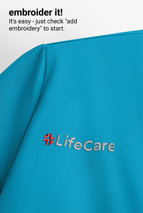 Strictly Scrubs Women's 4-Pocket Scrub Set - Turquoise - 6