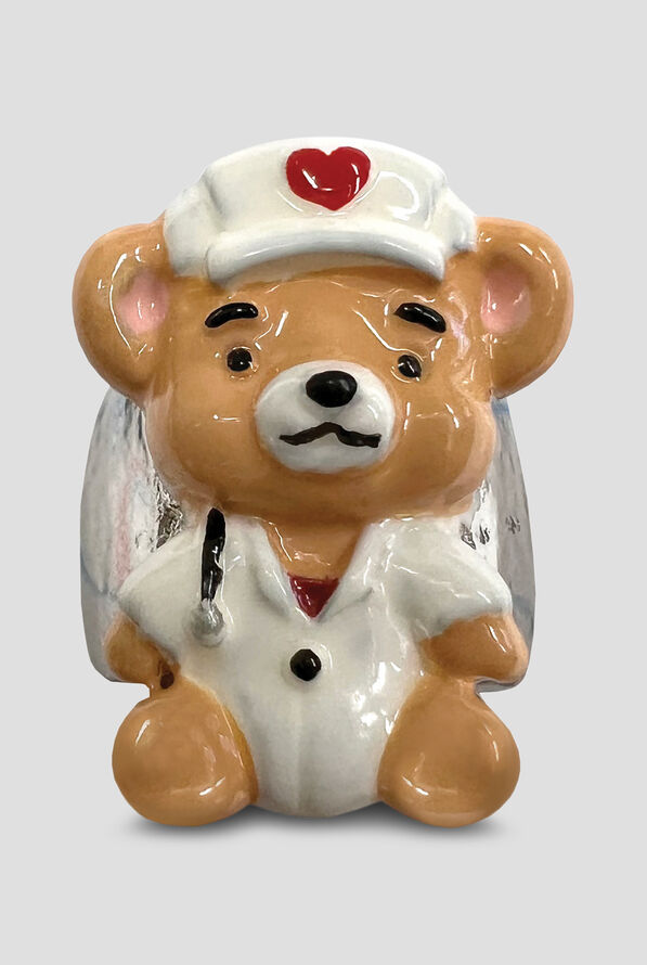 Prestige Nurse Bear 3D Stethoscope Jewelry - null - 1