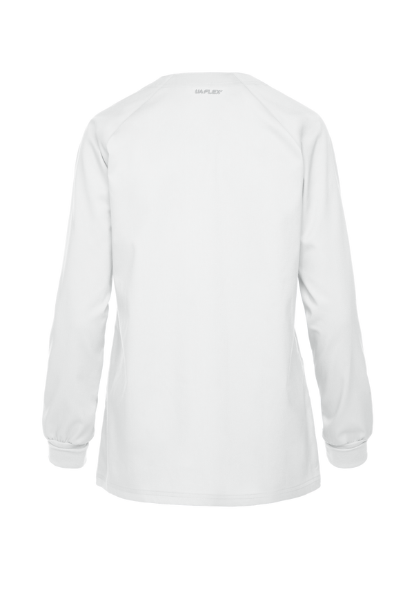 UA Flex2 Long Sleeve Warm Up Scrub Jacket, Nursing Jackets