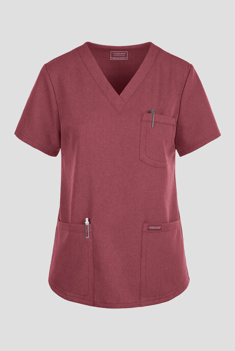 Cherokee Workwear Originals Ultra Women's 3-Pocket V-Neck Scrub Top